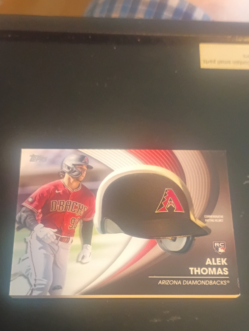 Topps Alek Thomas Card - Black/Red